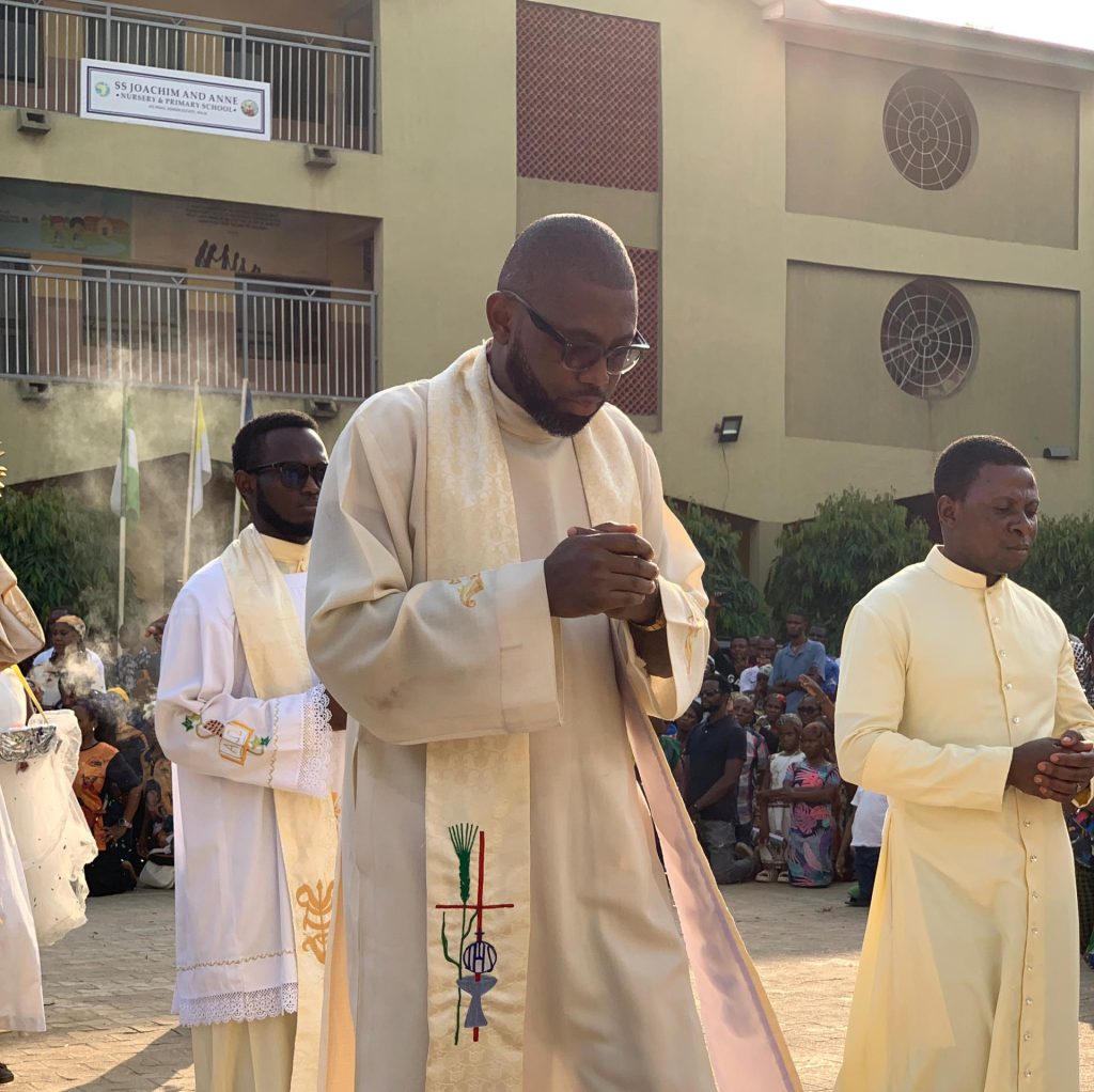 Christ the King. St Joseph Catholic Church, Gowon Estate, Lagos